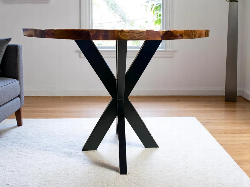 Live Edge Round Tables - Handmade Masterpiece Art 